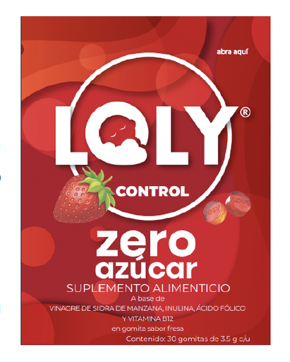 [GULOL_LV-001Z] Loly CONTROL ZERO Azúcar
